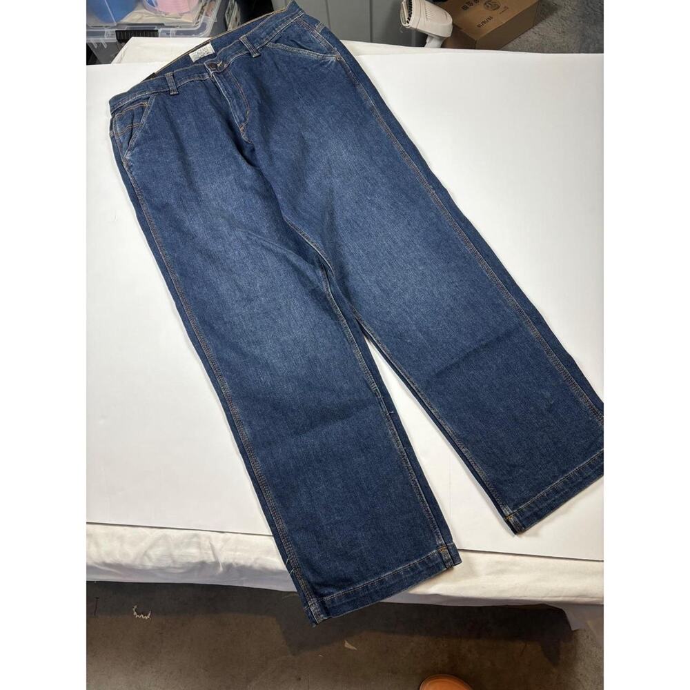 Ocean Coast Mens Straight Leg Jeans Dark Wash Denim 32x32 NWT